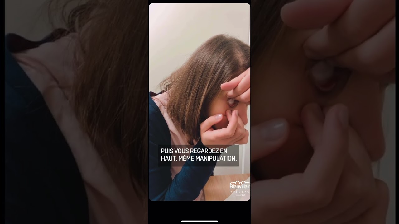TUTO MANIPULATION LENTILLES